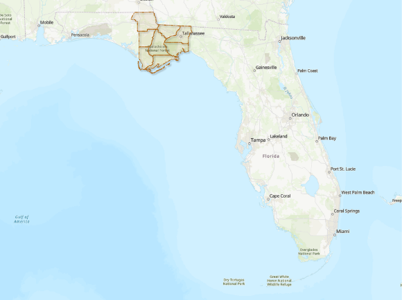 Florida Range Map