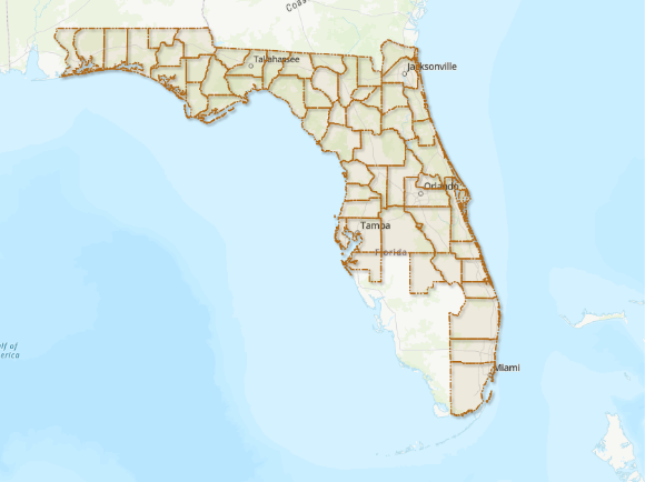 Florida Range Map