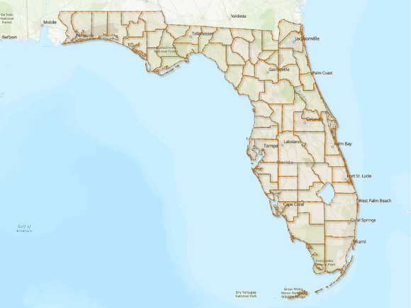 Florida Range Map