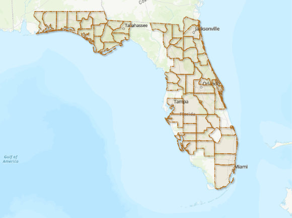 Florida Range Map
