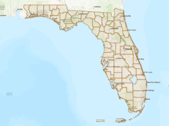 Florida Range Map